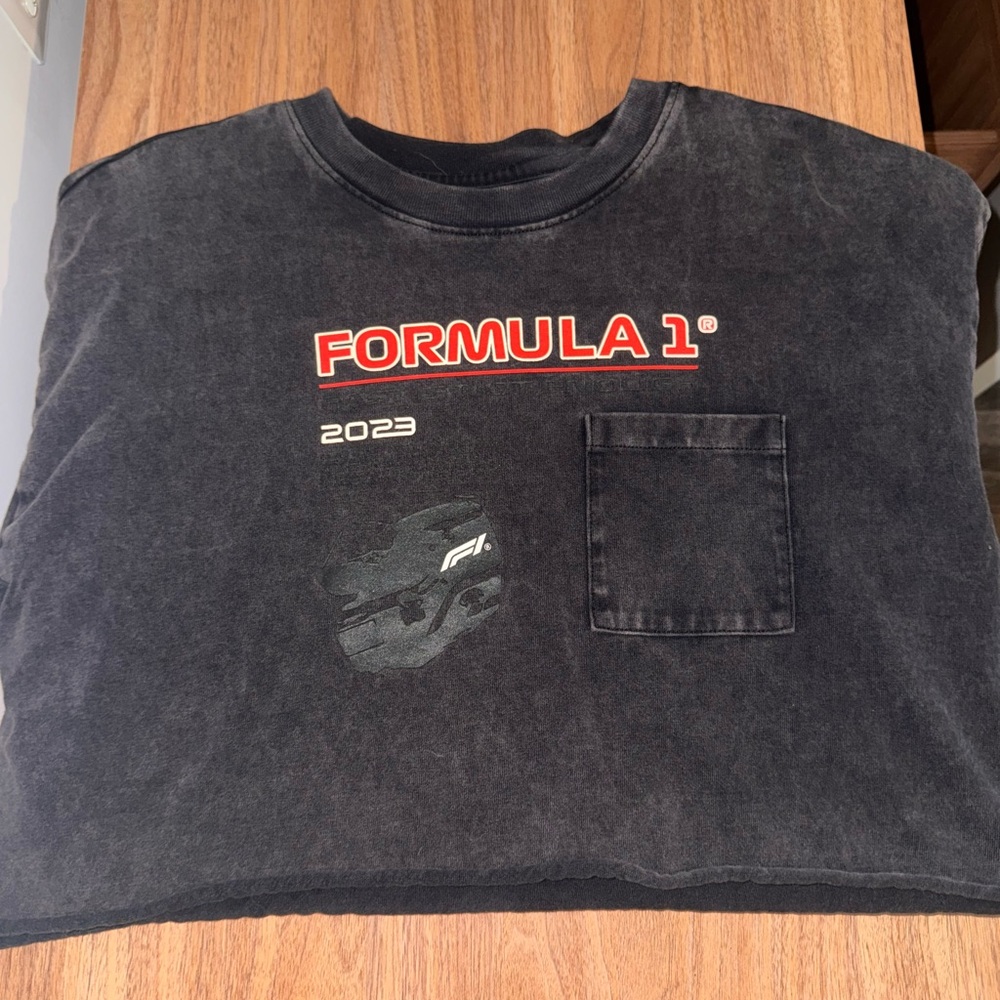 PacSun Dark Gray Formula 1 T-Shirt